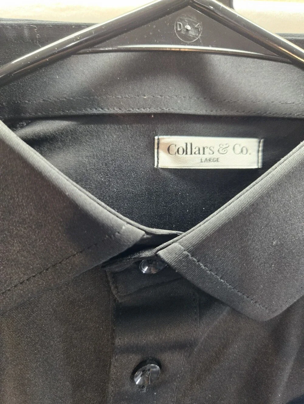 Lot of 5 Collars & Co Men's Size Large Polo Dress Shirts NWT & NWOT